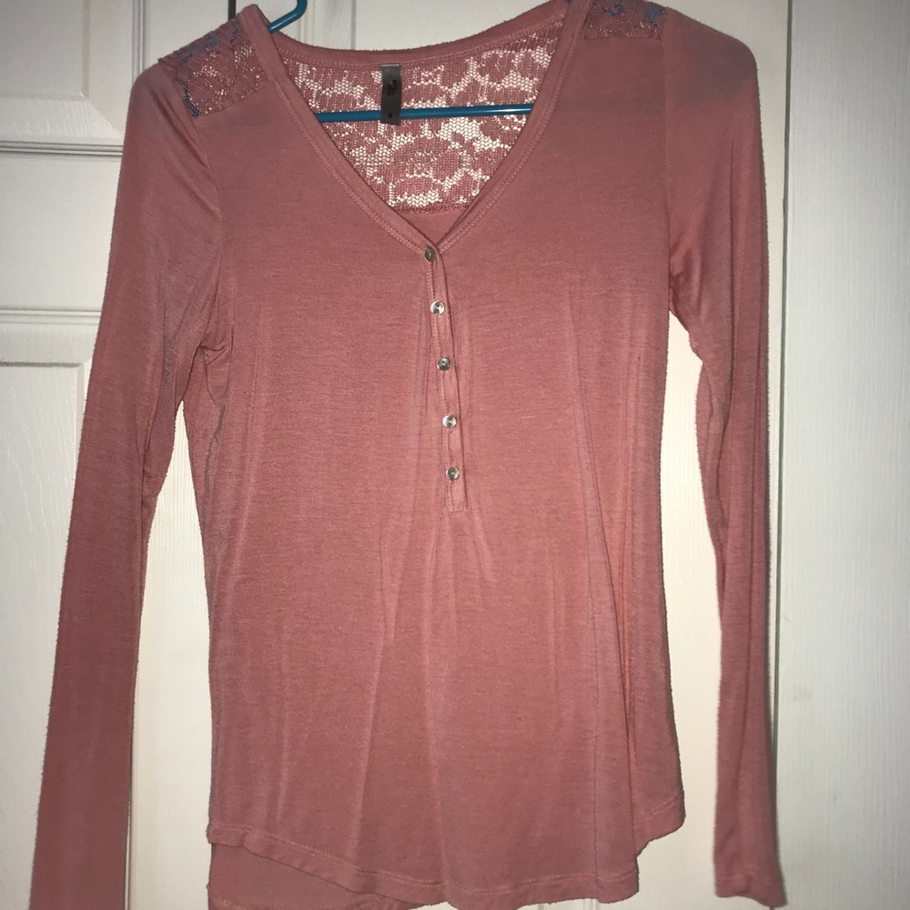 Juniors Blush Long Sleeve